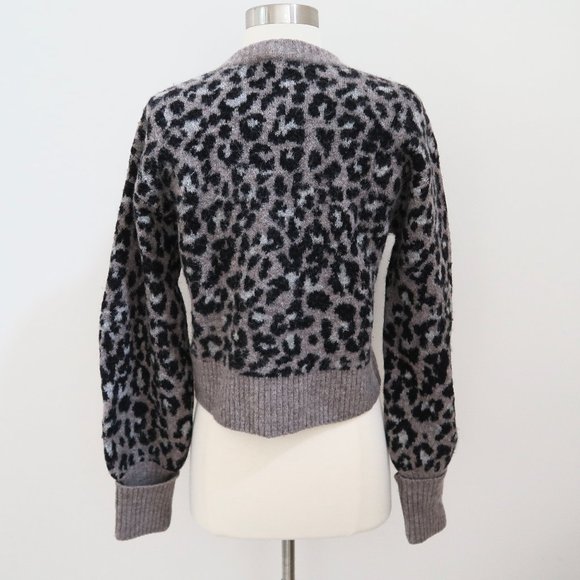 MARISSA WEBB Leopard jacquard Nelli sweater - Picture 3 of 6